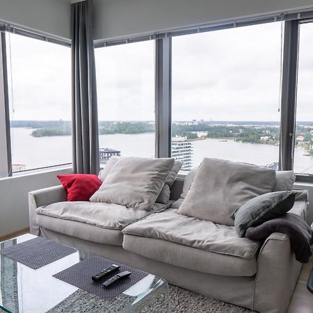 18Th Floor Helsinki High Point 1 Bdr Apartment With City View - Free Garage Parking Zewnętrze zdjęcie