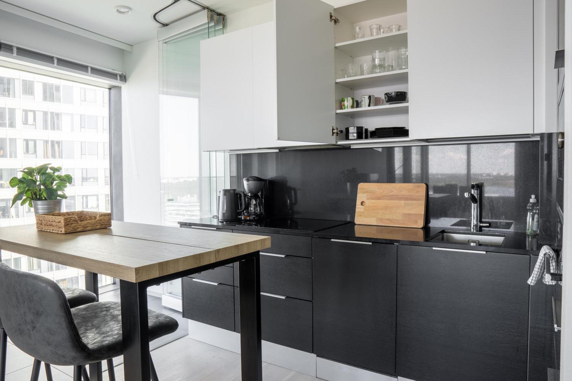 18Th Floor Helsinki High Point 1 Bdr Apartment With City View - Free Garage Parking Zewnętrze zdjęcie