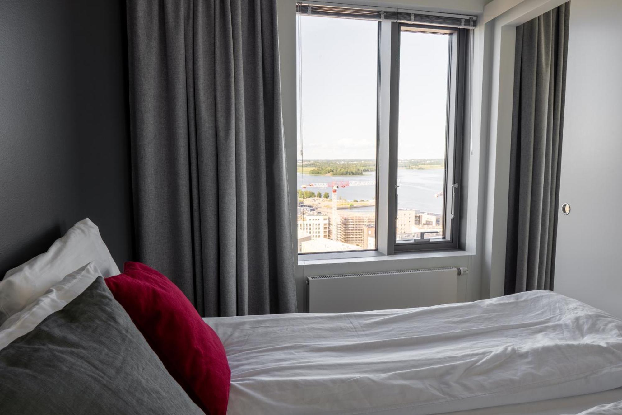 18Th Floor Helsinki High Point 1 Bdr Apartment With City View - Free Garage Parking Zewnętrze zdjęcie