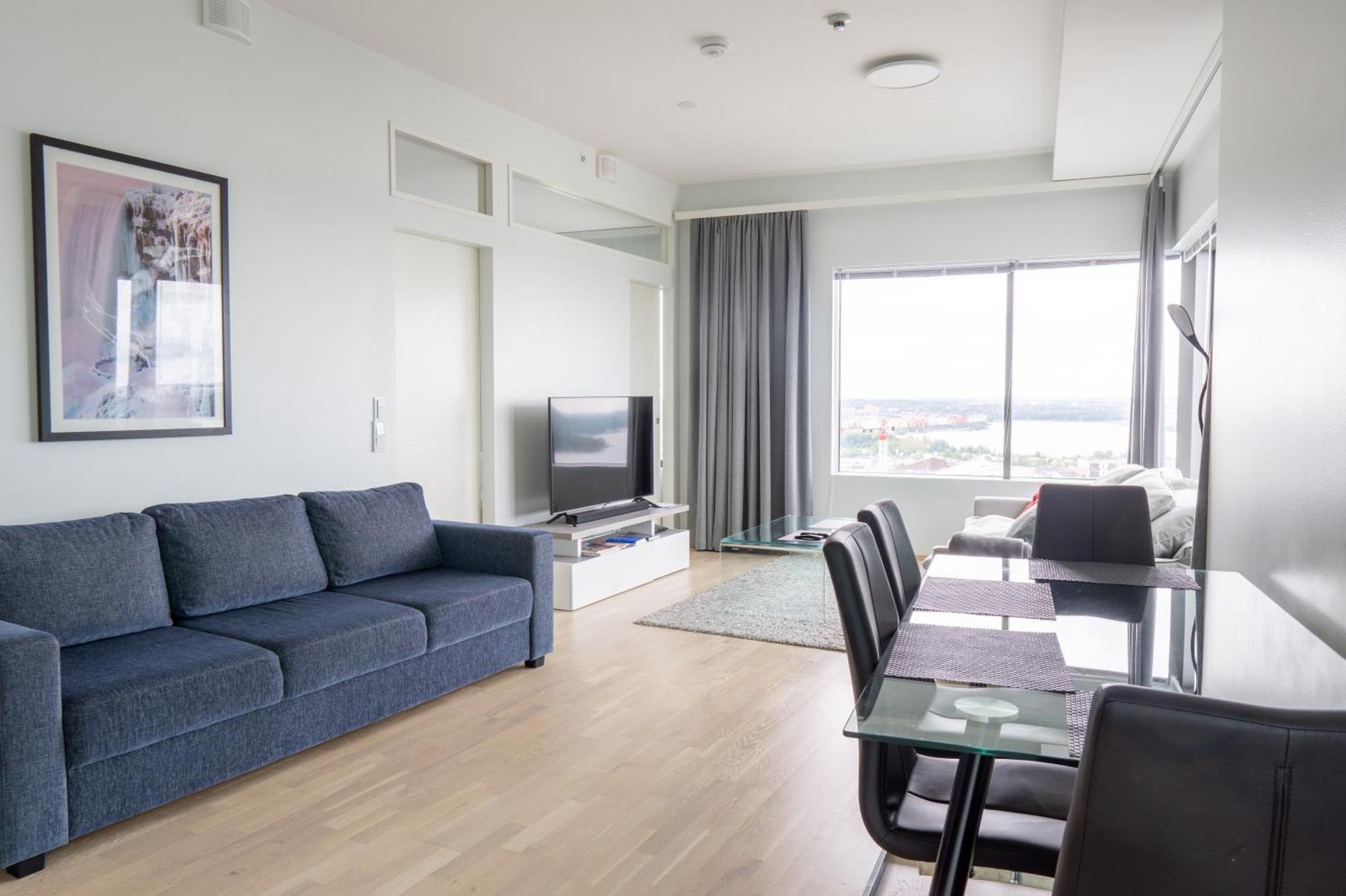 18Th Floor Helsinki High Point 1 Bdr Apartment With City View - Free Garage Parking Zewnętrze zdjęcie